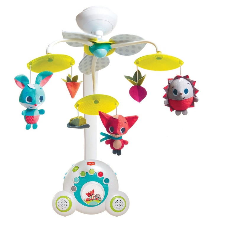 Móbile Musical 2 em 1 Bichinhos Safari