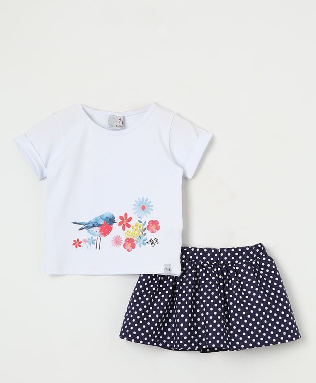Conjunto Curto Saia Shorts
