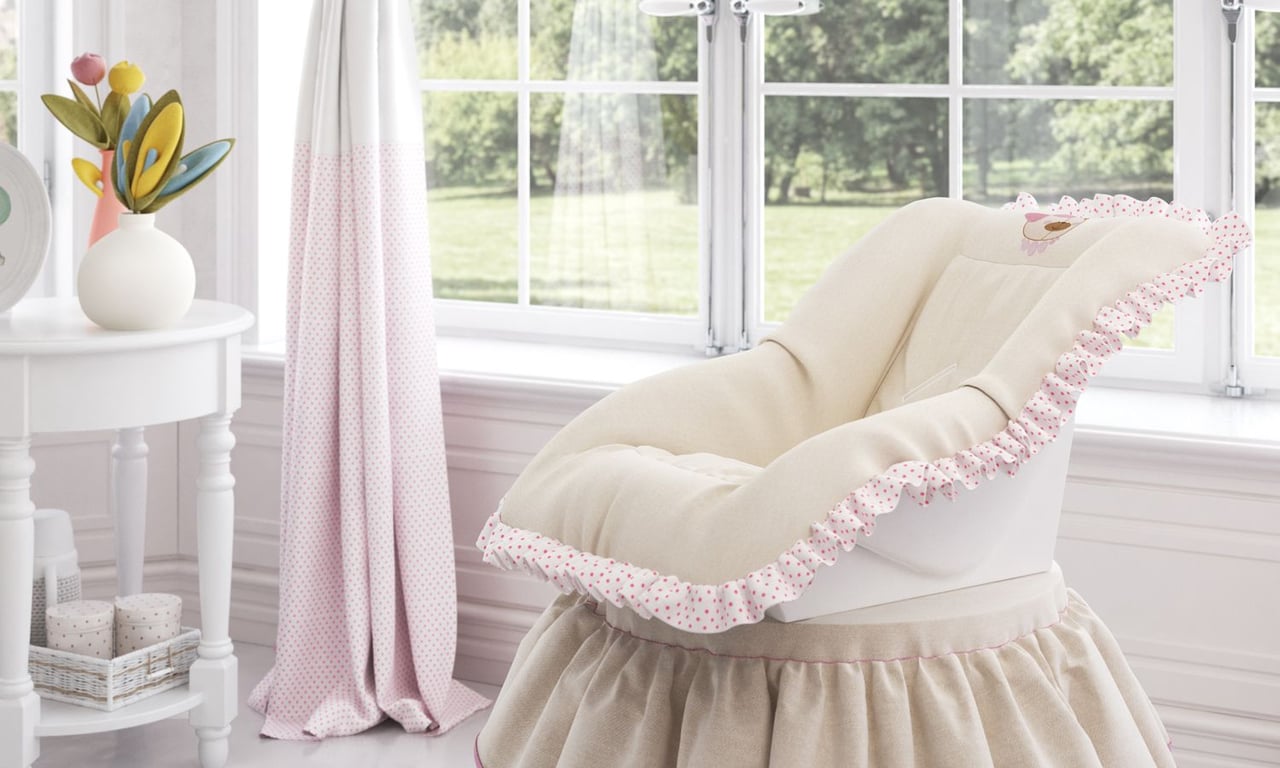 Capa de Bebê Conforto Nina Luxuosa — vista alternativa