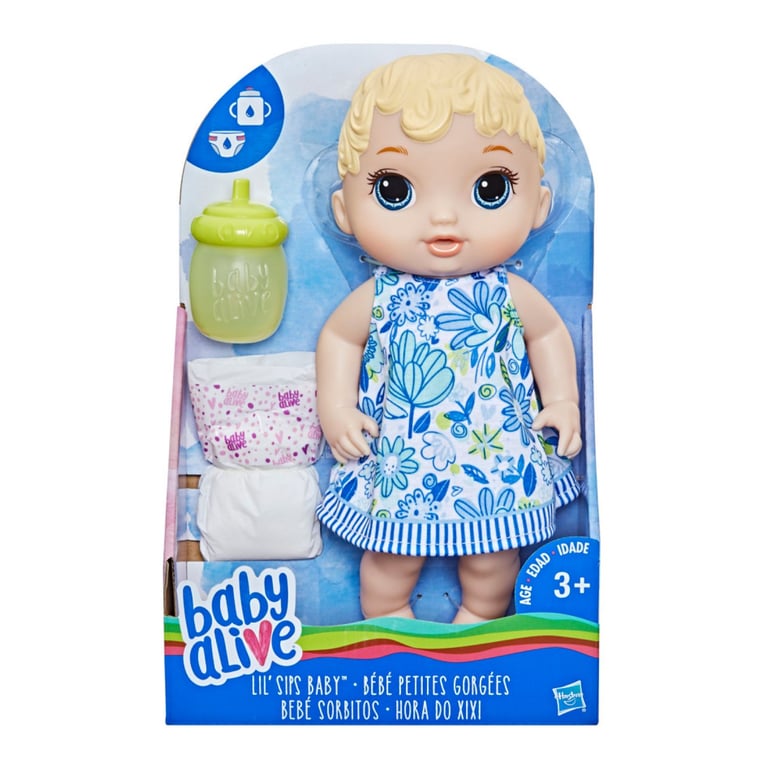 Boneca Baby Alive Hora do Xixi Loira — vista alternativa