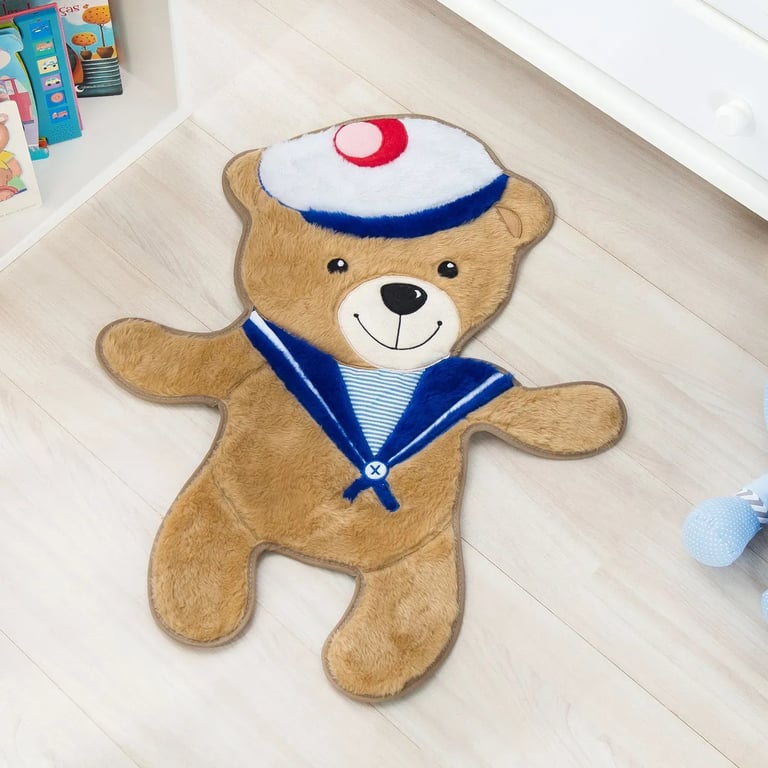 Tapete Urso Marinheiro Baby 68 cm