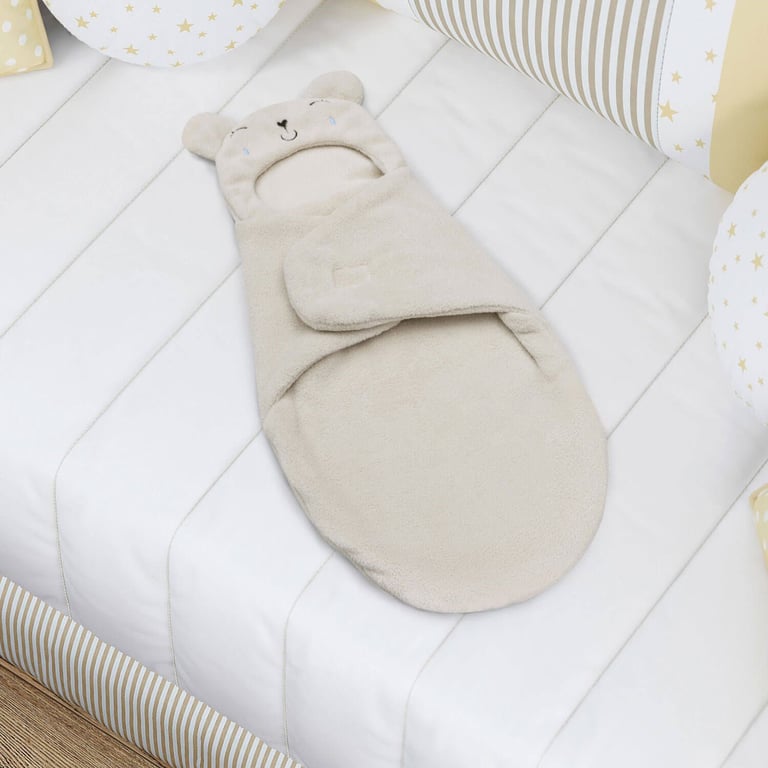 Cueiro Ajustável com Capuz Urso