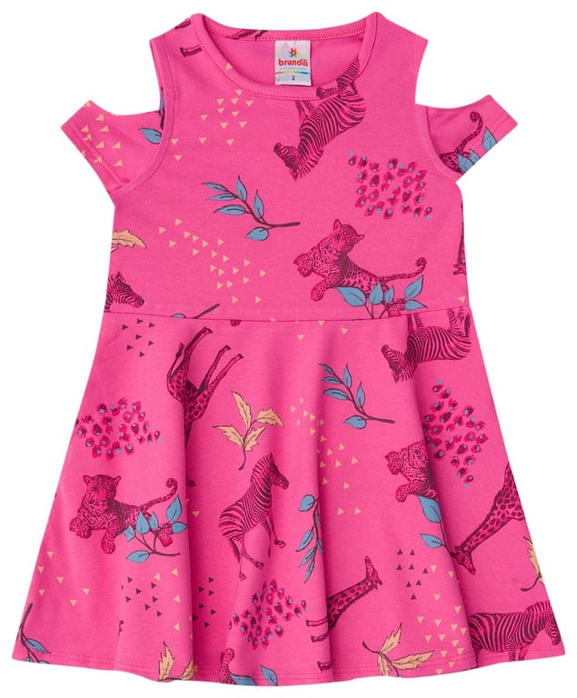 Vestido Curto Estampado