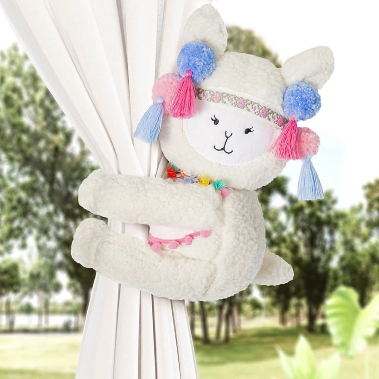 Prendedor de Cortina Lhama 2 Peças