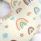 Almofada Amamentação Dupla Face Estrelinha Arco-íris Colorida - imagem 5