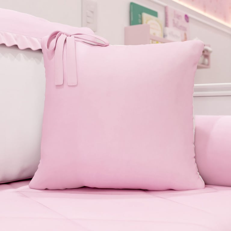 Almofada Pequena Bailarina Rosa 38cm