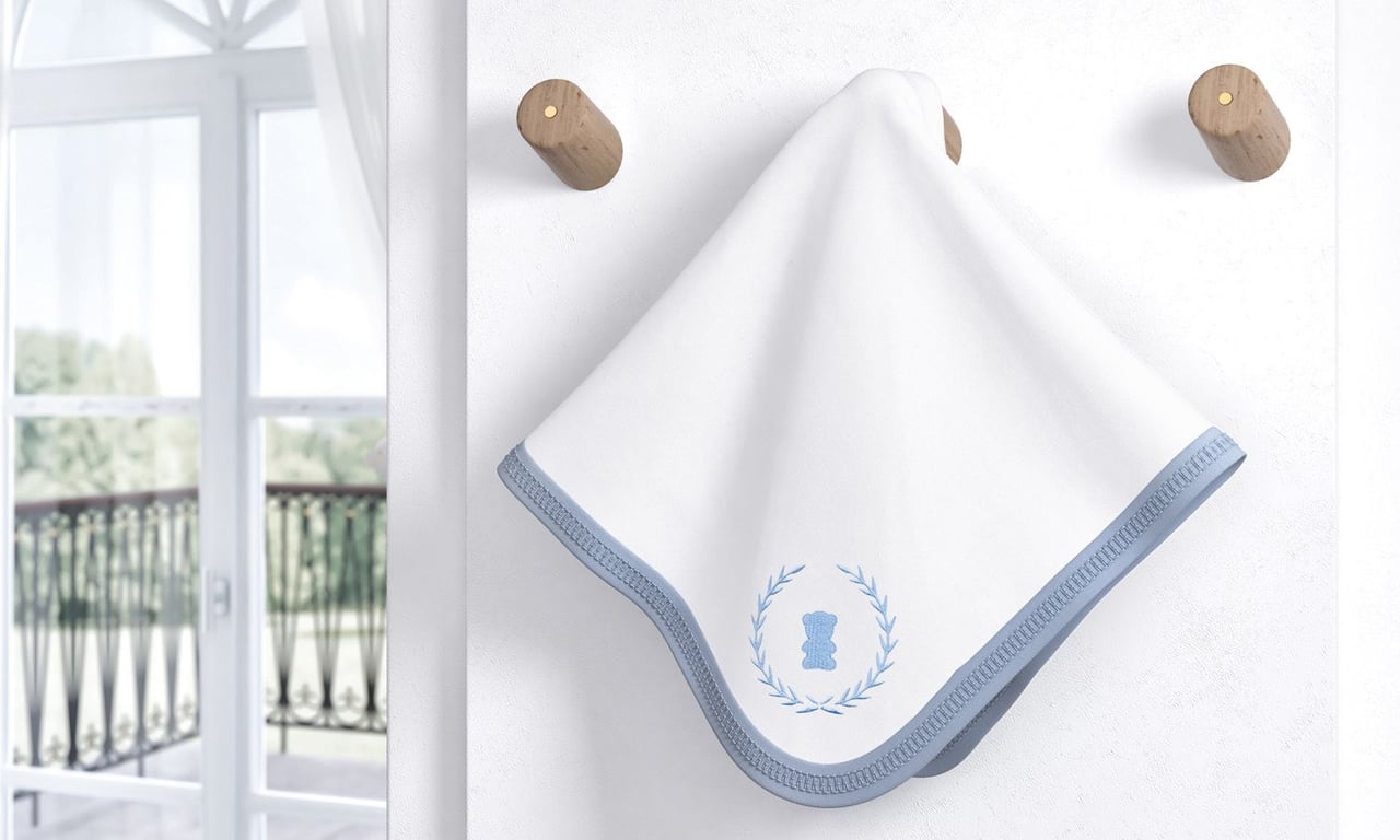 Cueiro Urso Luxo Azul — vista alternativa