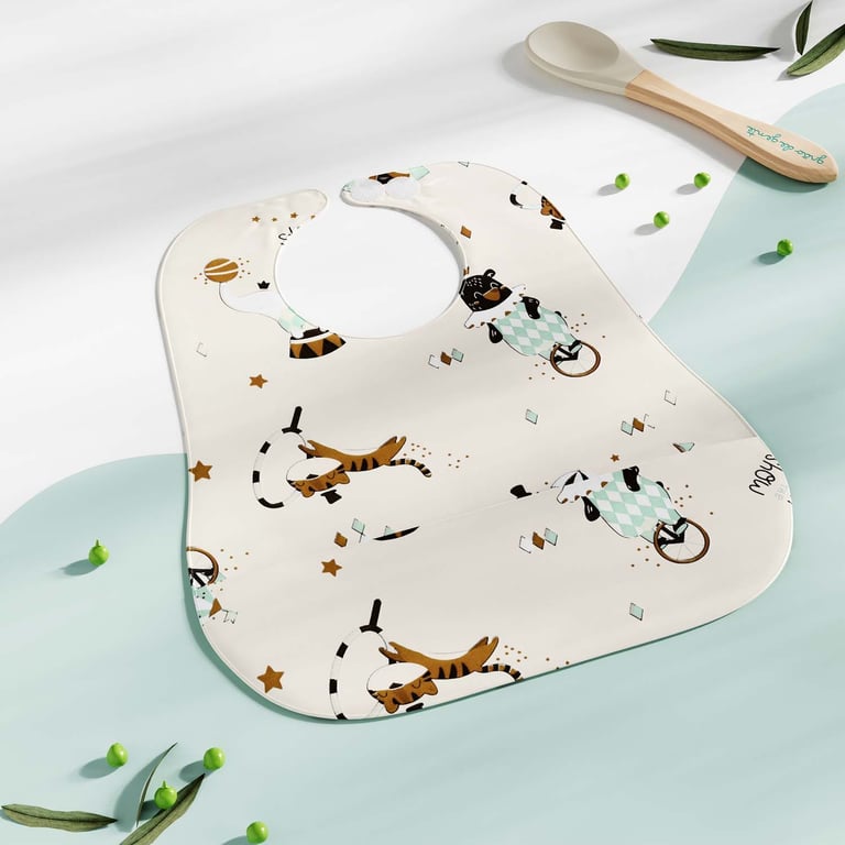 Babador com Bolso Circo