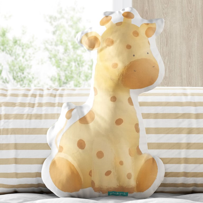 Almofada Girafa Aquarela 30cm