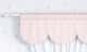 Cortina Bailarina Trapezista Listrada Rosé/Branco - imagem 2