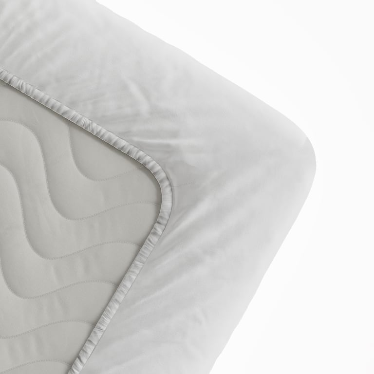 Lençol Berço com Elástico Branco