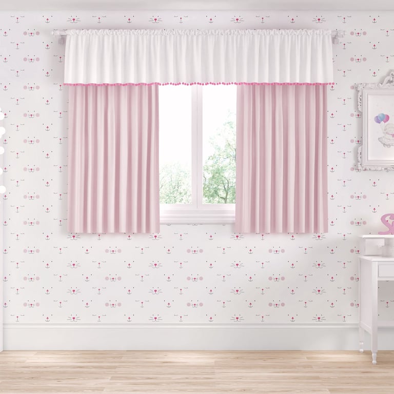 Cortina Infantil Amiguinhas 1,50m — vista alternativa