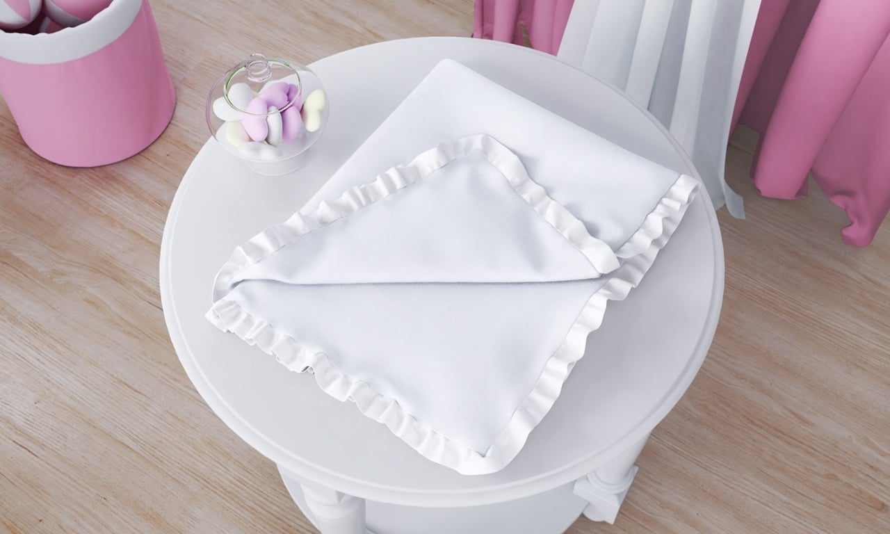 Cobertor Soft Laço Ursinha Bebê 75cm — vista alternativa