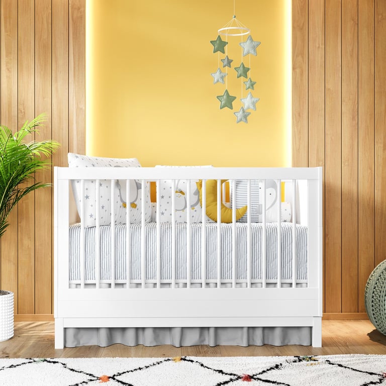 Berço Americano Branco Cozy