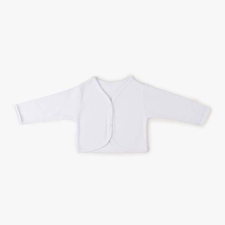 Casaquinho Comfort em Algodão Egípcio Azul Bebê — vista alternativa