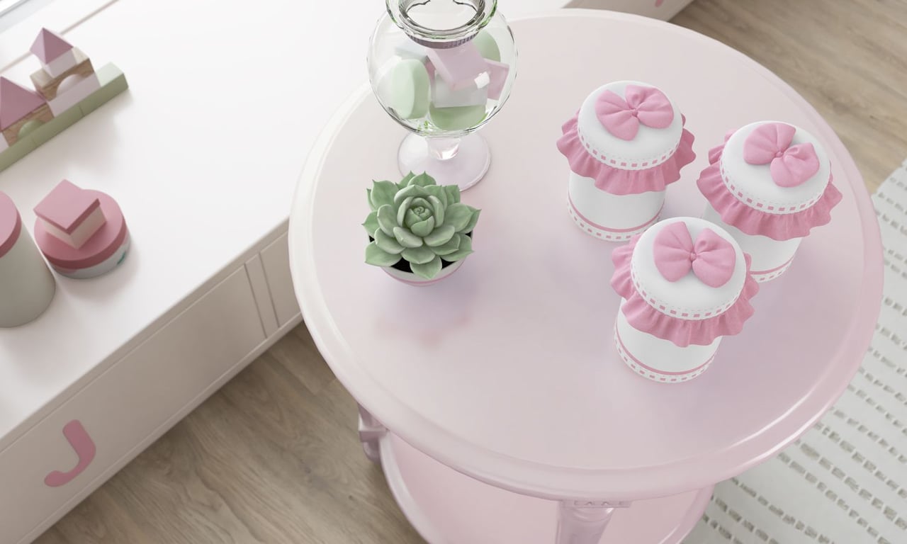 Jogo de Potes Alice Rosa — vista alternativa