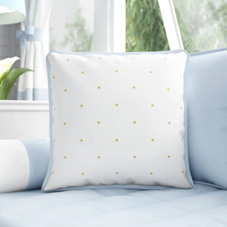 Almofada Estampa Estrelinha Urso Aviador 38cm