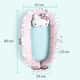 Ninho para Bebê Redutor de Berço Hello Kitty Rosa e Azul - imagem 4