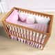Kit Berço Corações Rosa - imagem 4