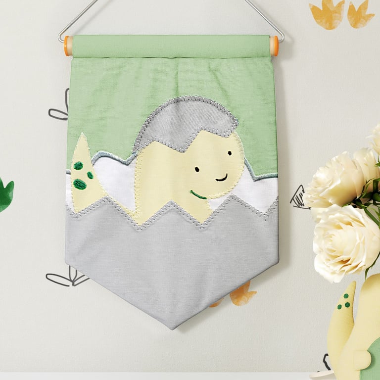 Flâmula Tecido Amiguinho Dino