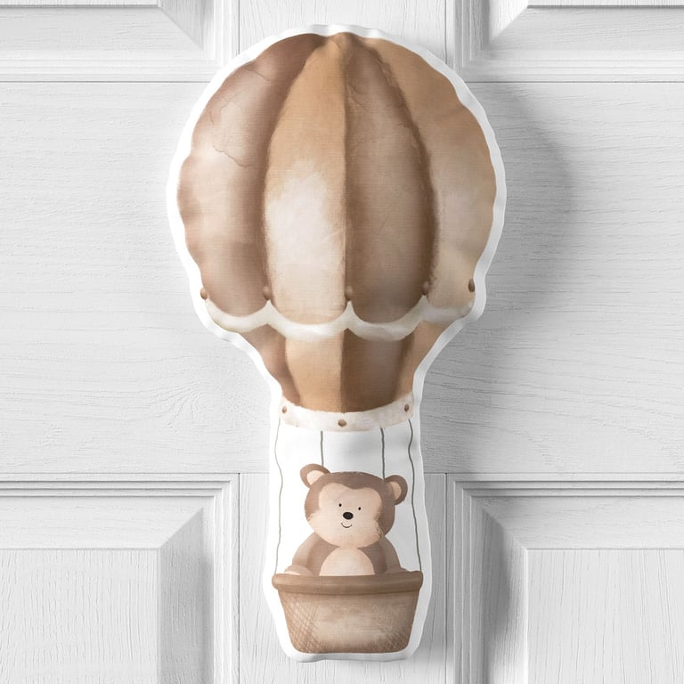 Porta Maternidade Amiguinho Macaco no Balão 16cm