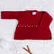 Vestido Tricot com Pérolas Vermelho - imagem 2