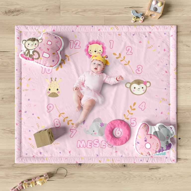 Tapete Mesversário Selva Baby — vista alternativa