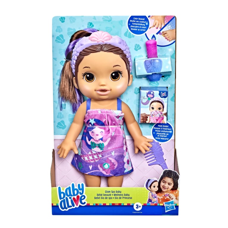 Boneca Baby Alive Dia de Princesa Morena — vista alternativa