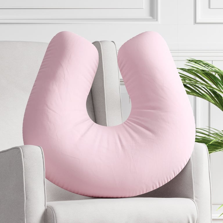 Almofada Amamentação Rosa Bebê — imagem 1 de 4