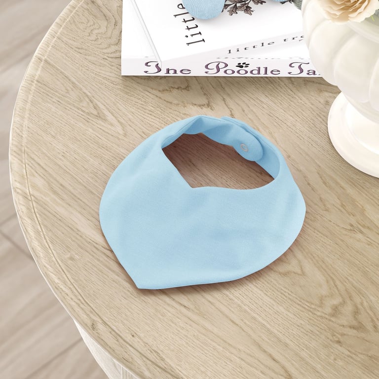 Babador Bandana Branco Clássico