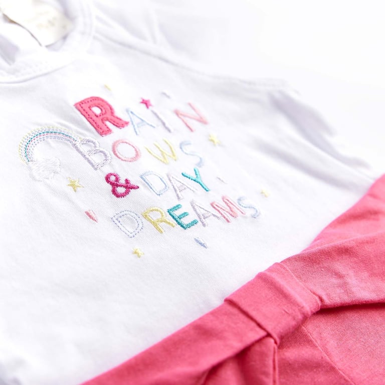 Macacão Curto Laço Rosa — vista alternativa