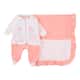 Saída Maternidade Baby Gijo Plush Bordado Cisnes + Manta Salmão - imagem 4