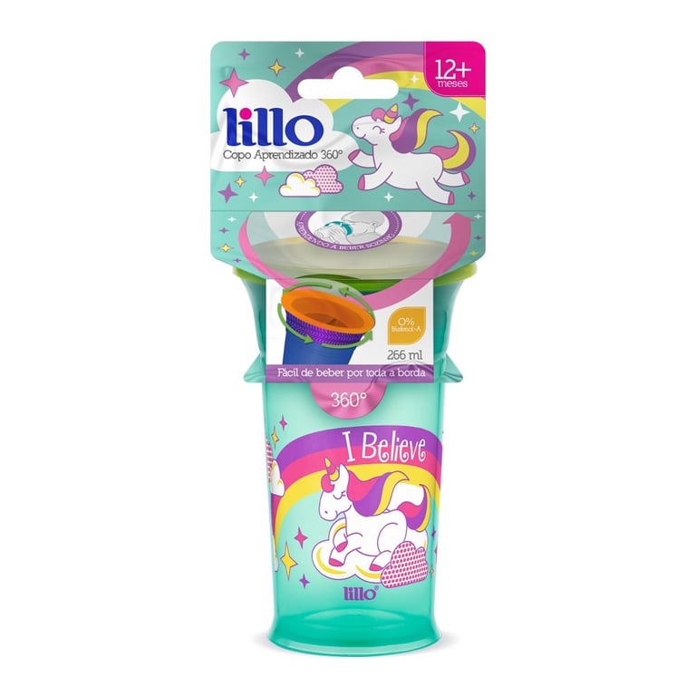 Copo de Treinamento 360º Menina — vista alternativa