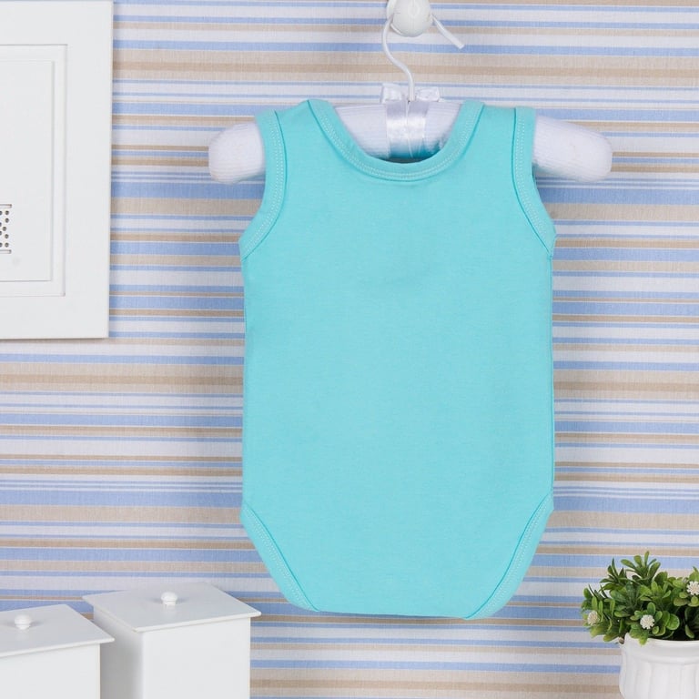 Body Regata Sou Rei do Pedaço Azul — vista alternativa