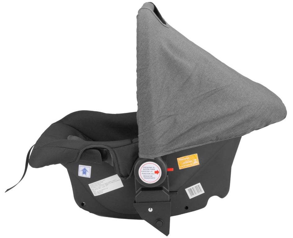 Bebê Conforto Luxo Elite Cinza — vista alternativa