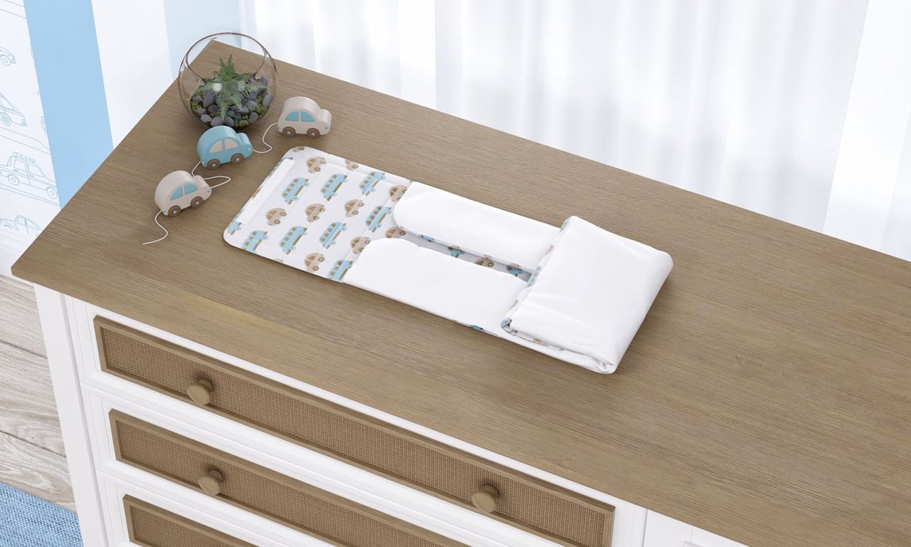Trocador de Fraldas Portátil Carrinhos 85x40cm