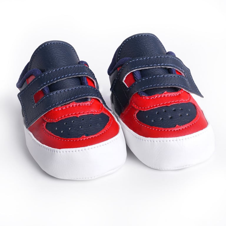 Tênis Bebê Harry Bicolor Azul Marinho e Vermelho Tam 15 — vista alternativa