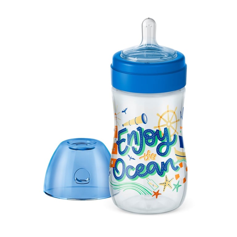Mamadeira Enjoy Ocean Azul 300ml — vista alternativa