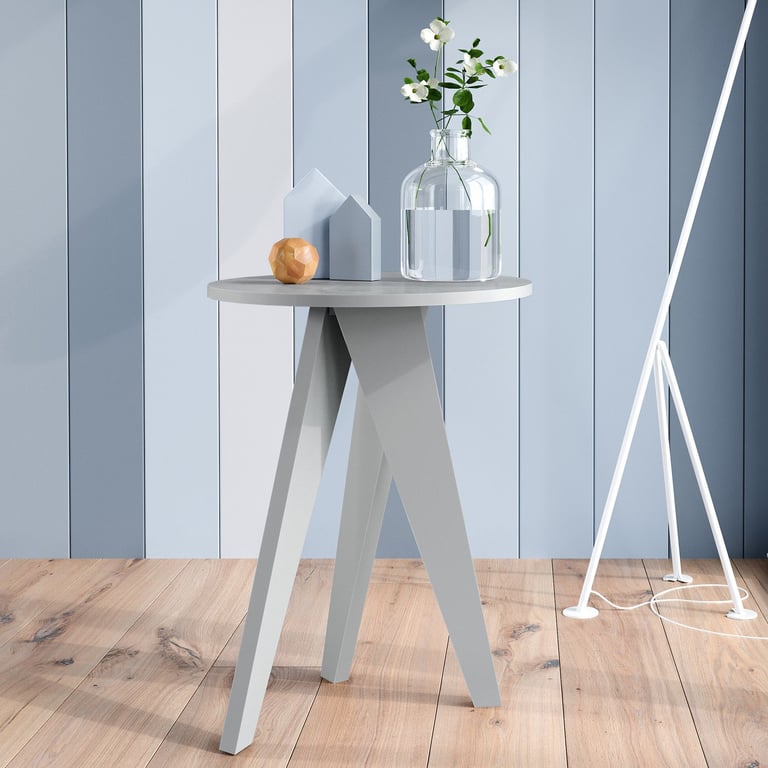 Mesa de Canto Branco Retrô Canção de Ninar