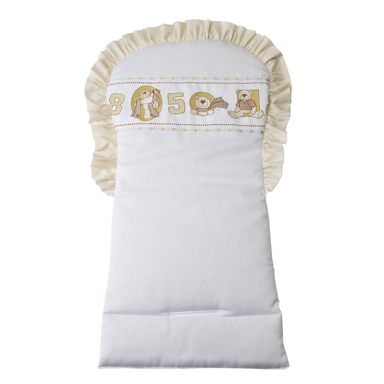 Capa de Carrinho Baby Ursinhos Bege