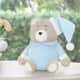 Urso de Pelúcia Soneca Azul 12cm - imagem 1