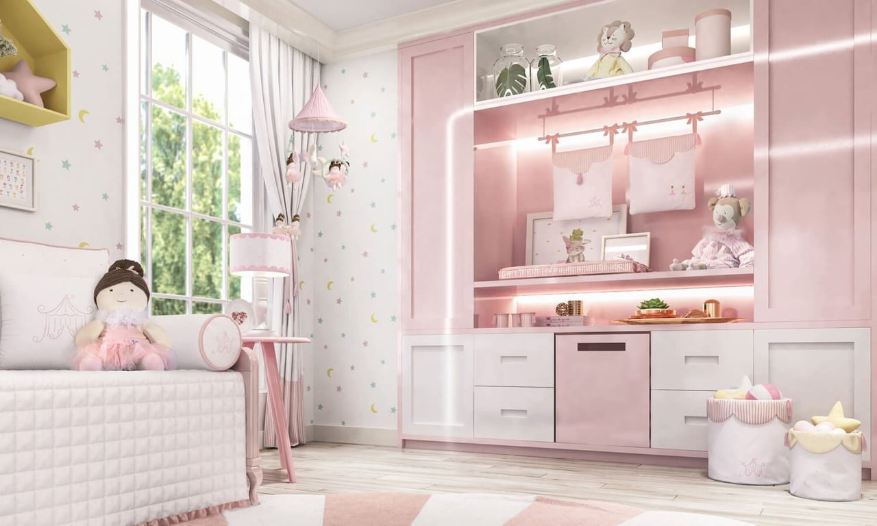 Porta Fraldas Bailarina Trapezista — vista alternativa