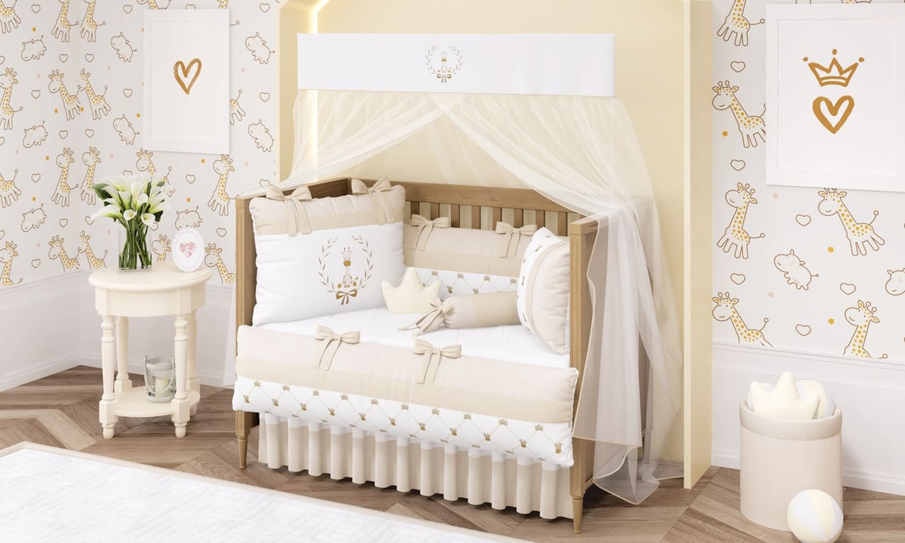 Kit Berço Girafinha Clássica — vista alternativa