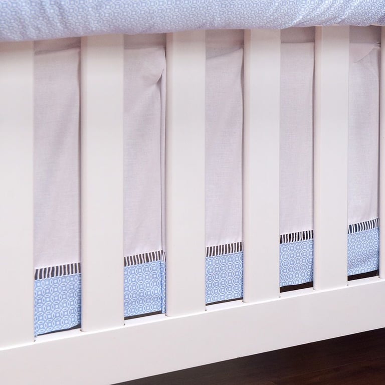 Saia de Berço Ursinho Dodô Azul — vista alternativa