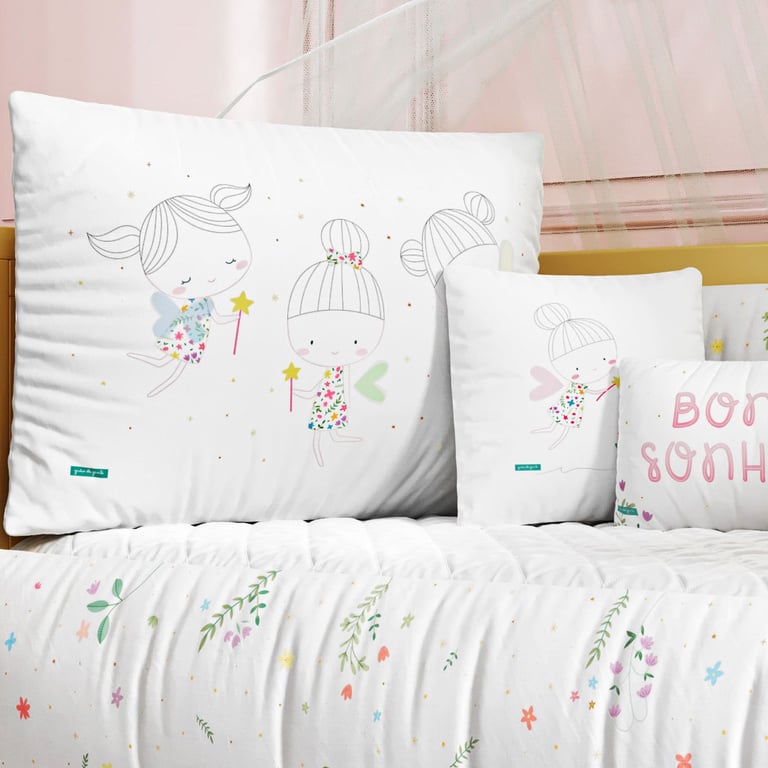 Kit Berço Fadinha das Flores