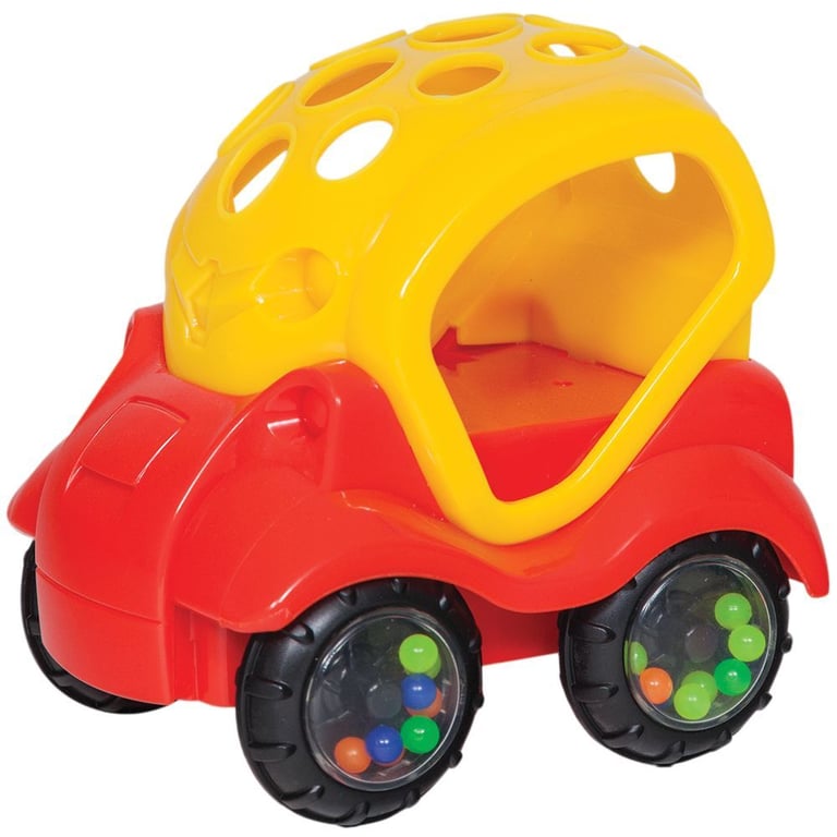 Carrinho de Atividades Baby Car Vermelho