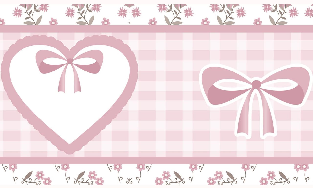 Faixa Adesiva de Parede Alice Rosa