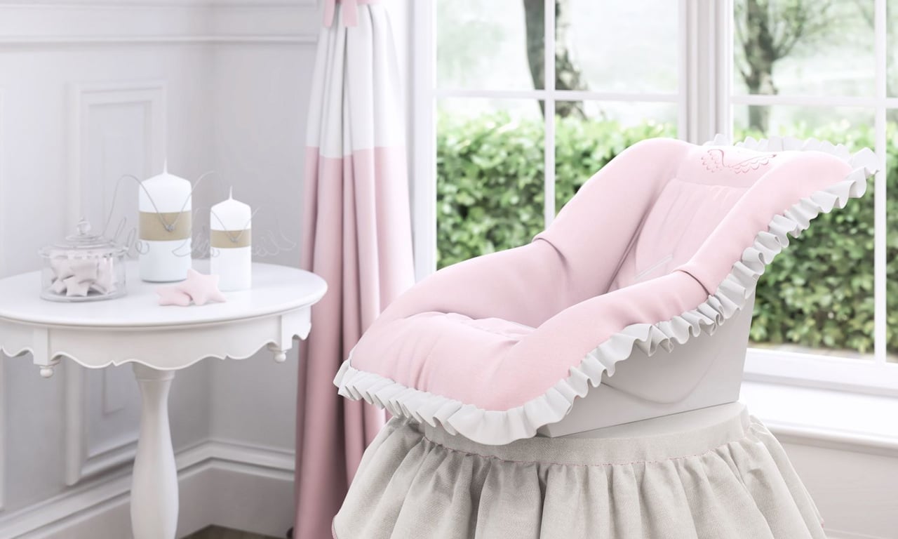 Capa de Bebê Conforto Anjo Bege — vista alternativa