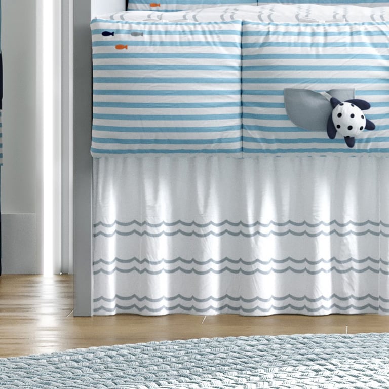 Saia de Berço Barra Ondinhas