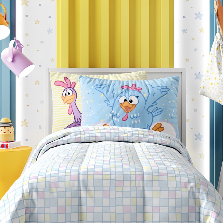 Kit Cama Infantil Solteiro Turma da Galinha Pintadinha — vista alternativa